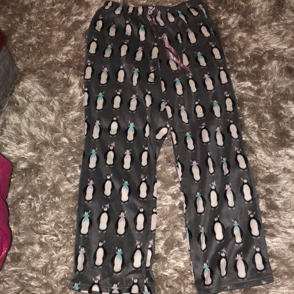Penguin fleece pjs